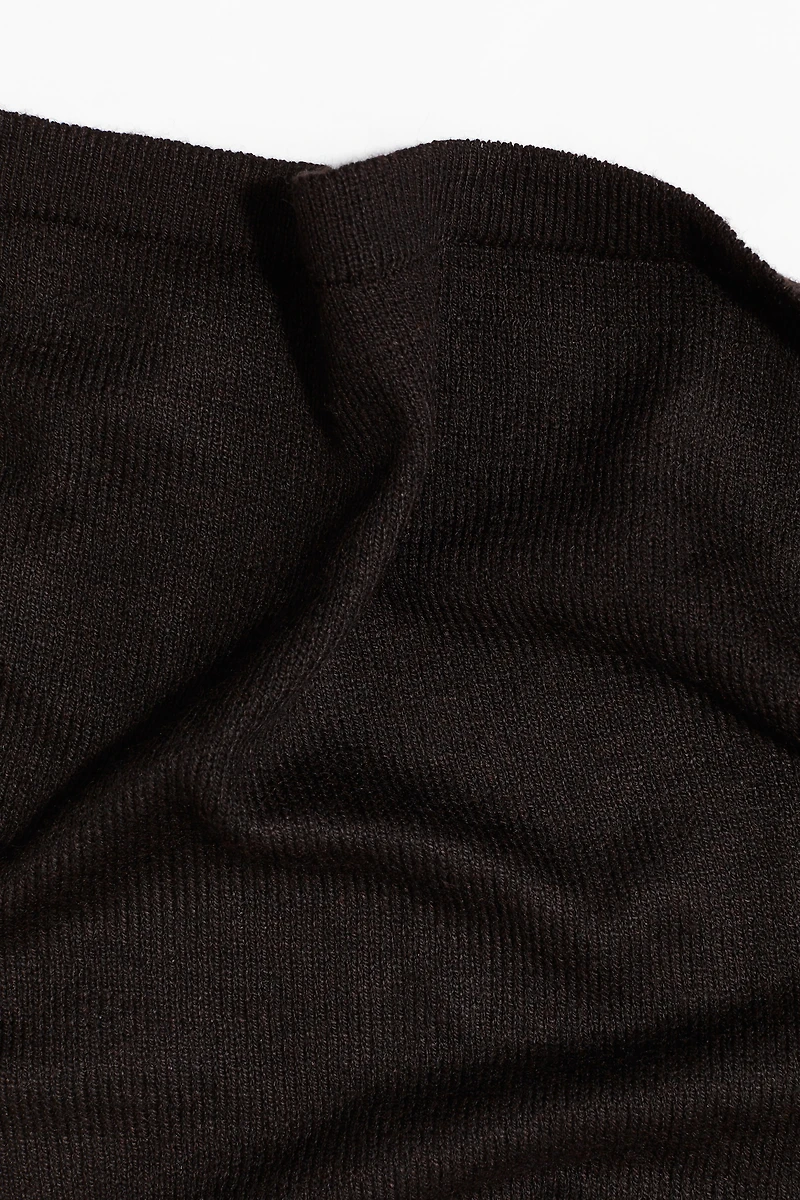 Foulard en tricot fin