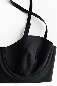 Soutien-gorge à armatures en microfibre