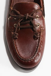 Leather Deck Shoes