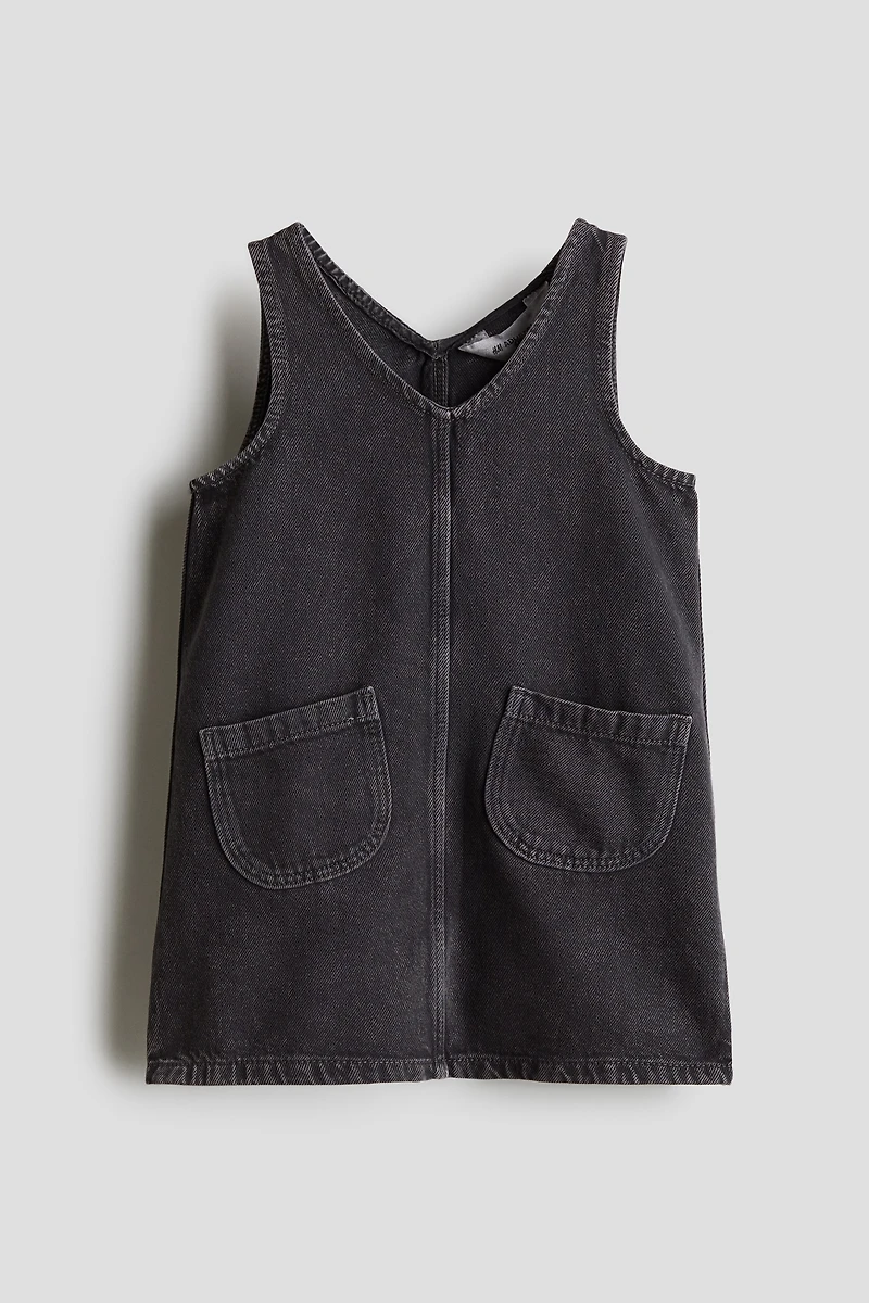Robe chasuble en denim