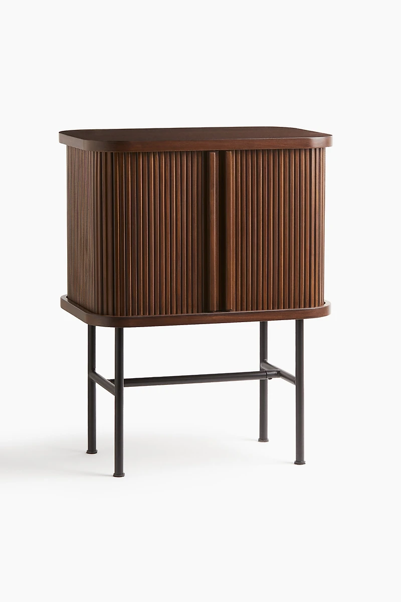 Sliding-door End Table