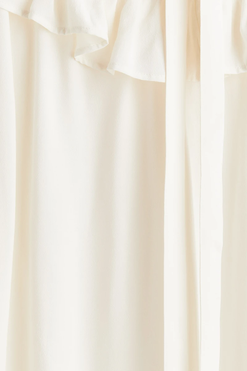 Ruffle-Trimmed Blouse