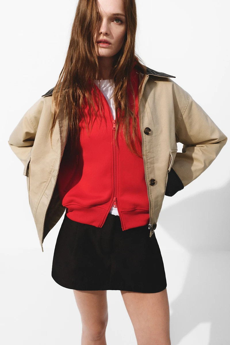 Padded Canvas Jacket