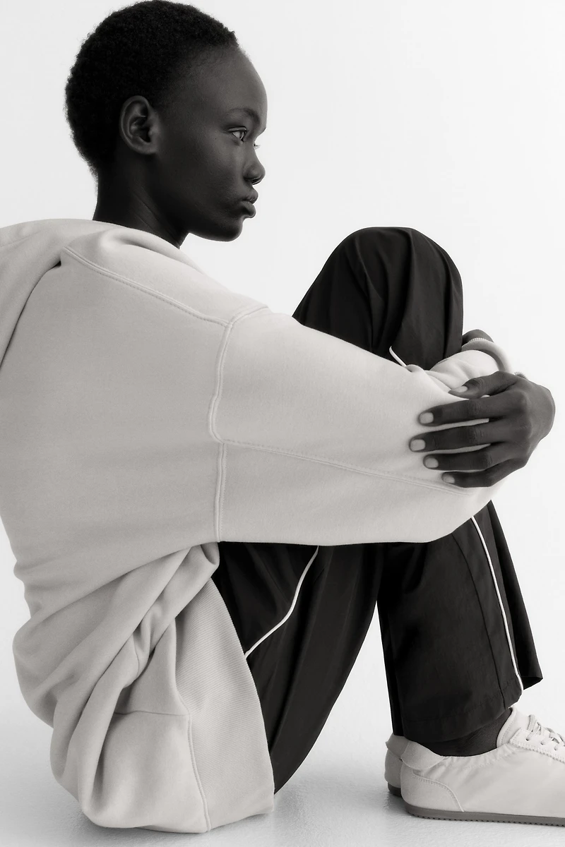 Oversized Hooded Dress