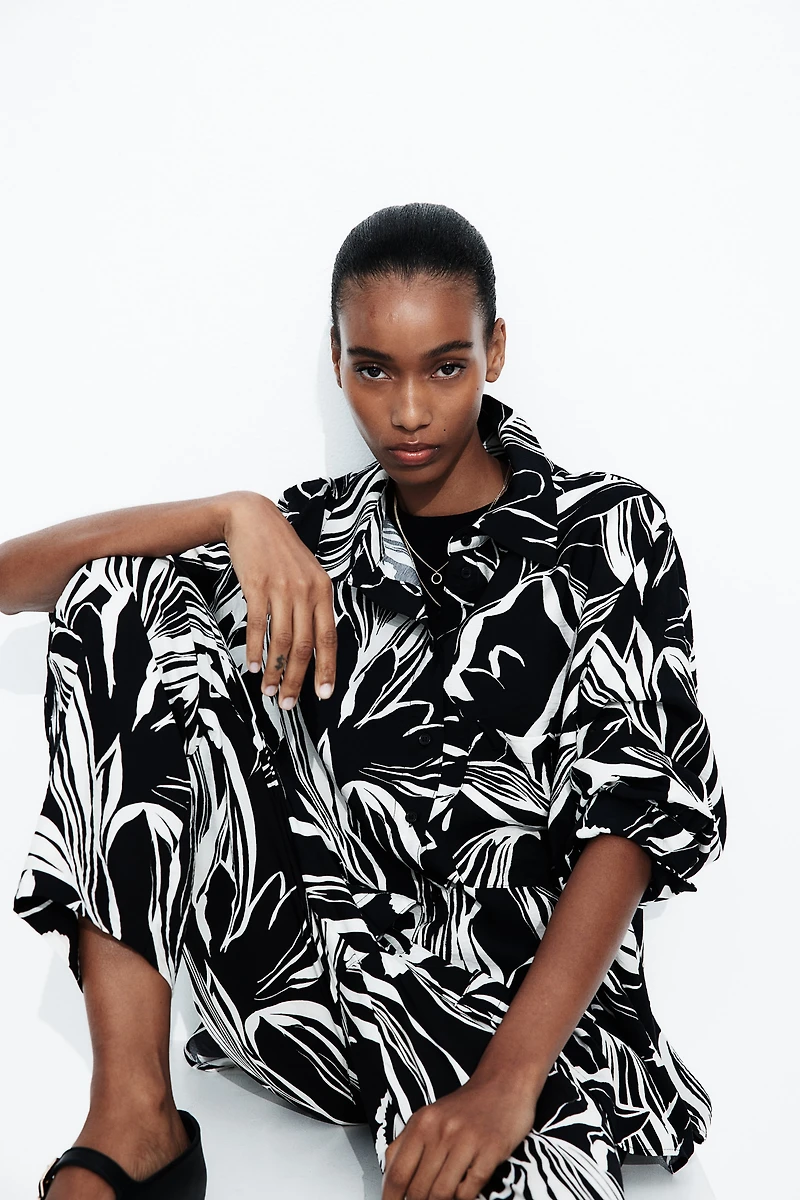 Viscose-Blend Shirt