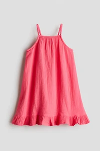 Flounced Strappy Dress