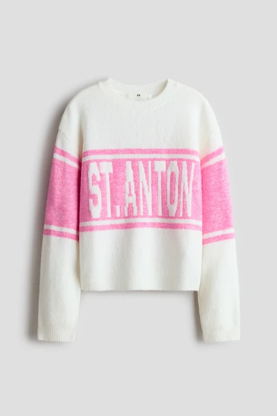 Chandail ample à motif