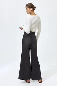Super Wide High Waist Jeans