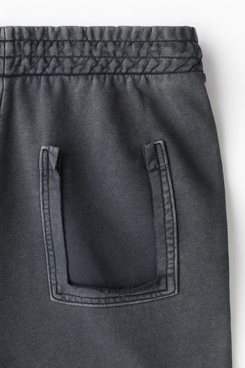 Pantalon de survêtement délavé décontracté