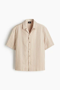 Regular-Fit Lyocell-Blend Resort Shirt