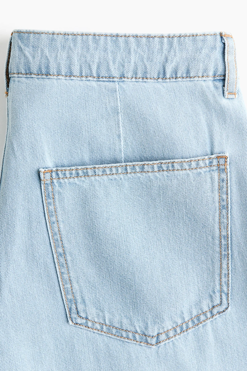 Pantalon large en sergé