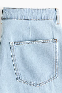 Pantalon large en sergé