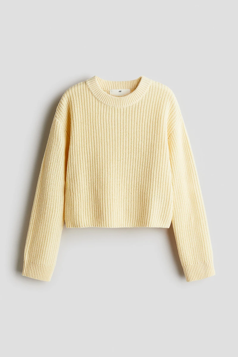 Cotton-Blend Sweater
