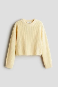 Cotton-Blend Sweater