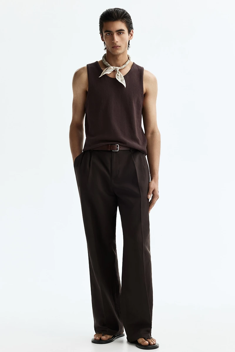 Regular-Fit Knit Tank Top