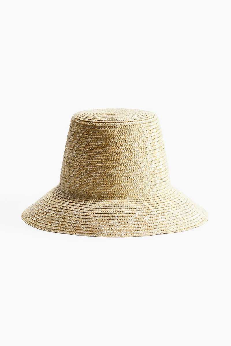 Straw Bucket Hat