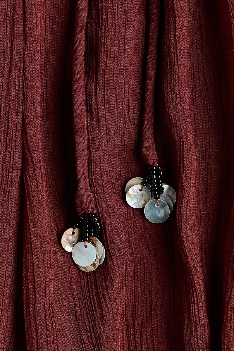 Crinkled Balloon Beach Pants