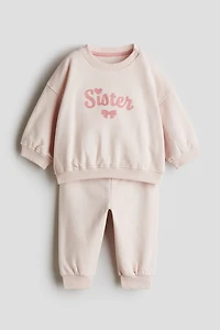 2-Piece Sibling Sweatshirt and Joggers Set