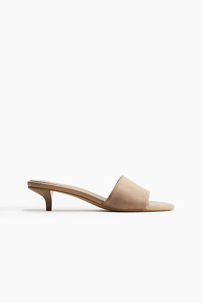 Sandales à talon