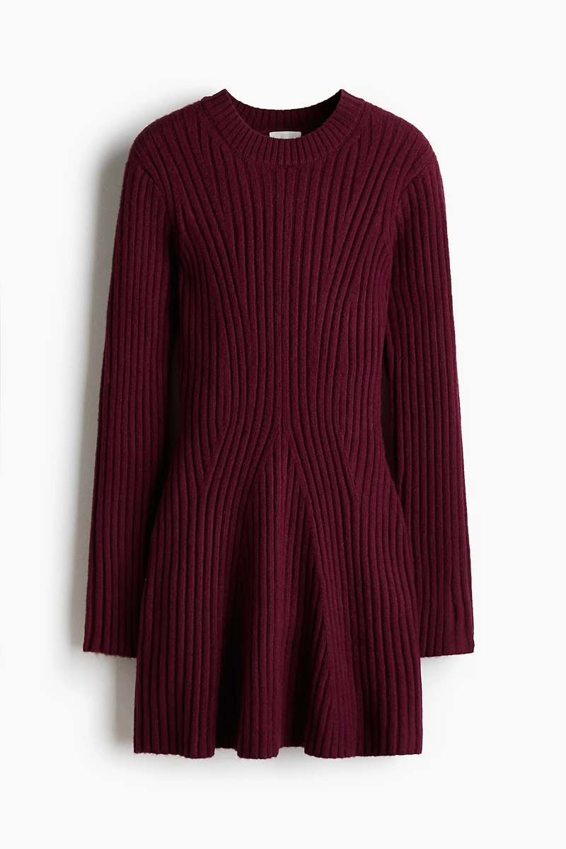 Rib-knit Dress