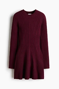 Rib-knit Dress