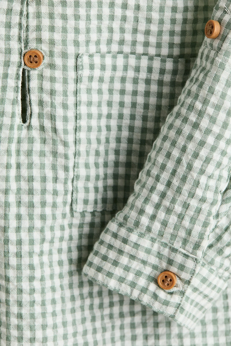 Ensemble 2 pièces en crépon de coton