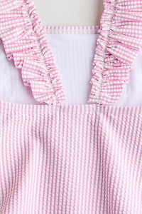 Ruffle-Trimmed Swimsuit