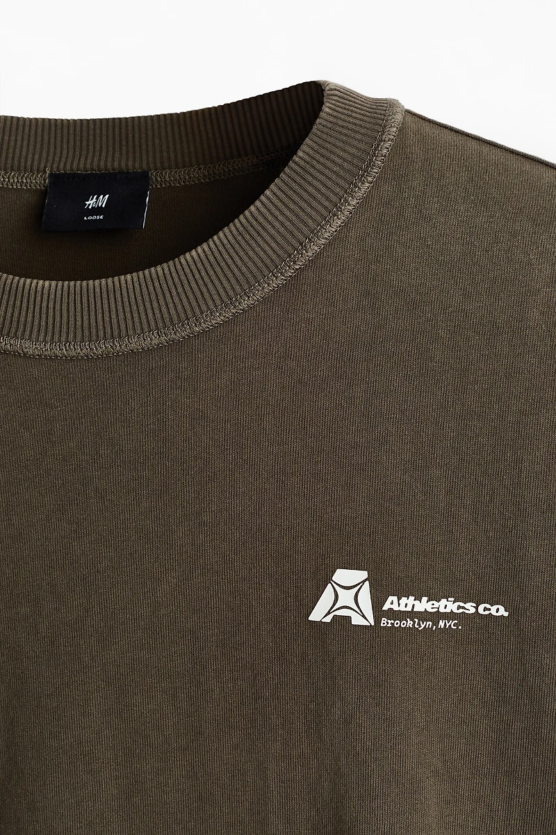 Printed Loose Fit T-shirt