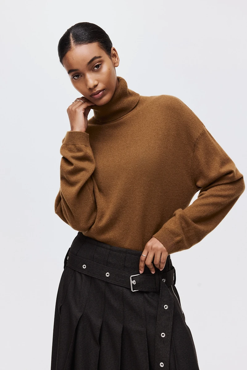 Cashmere Turtleneck Sweater