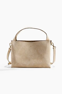 Sac à bandoulière en daim