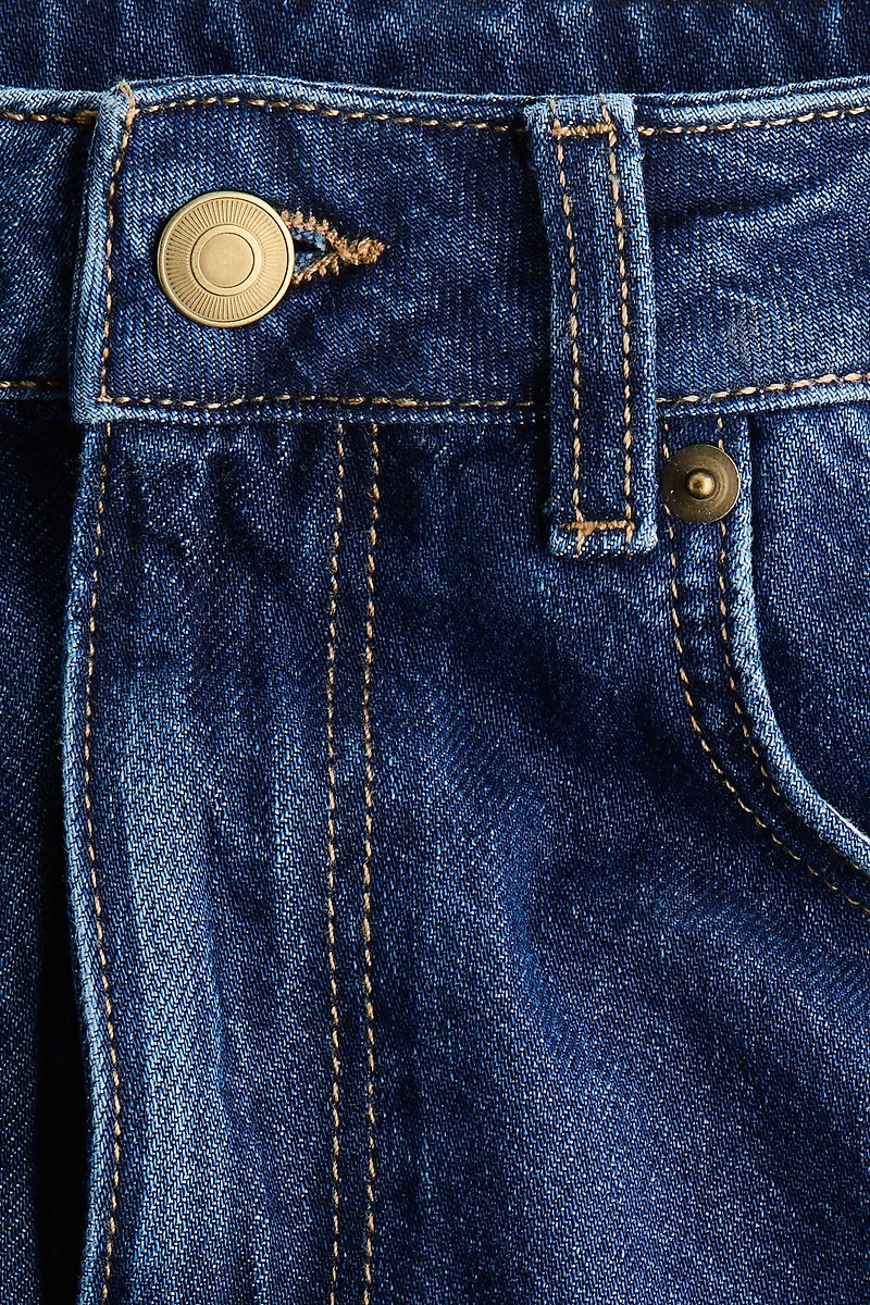 Jean ample taille très haute