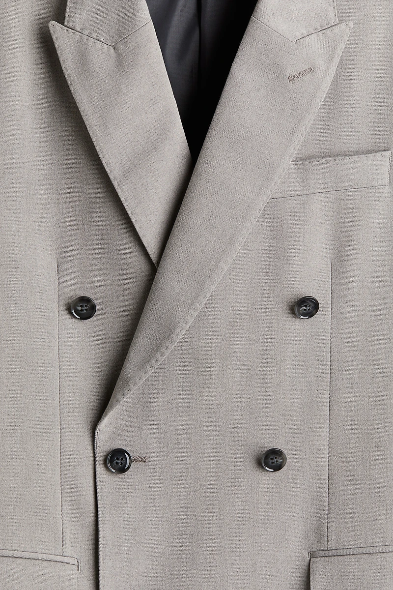 Regular Fit Double-Breasted Blazer