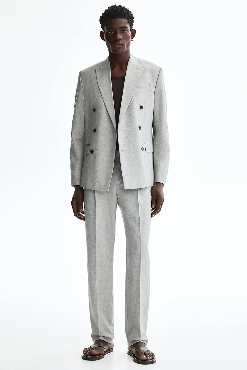 Regular-Fit Tailored Pants