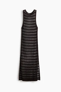 Pointelle-Knit Beach Dress