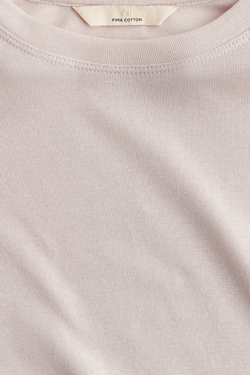 Pima Cotton Jersey Top