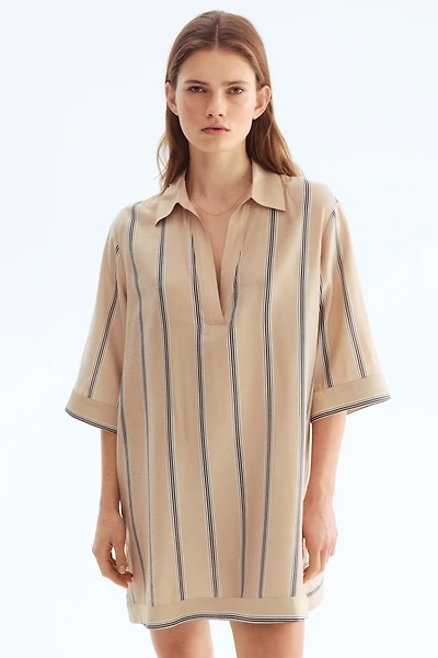 Loose-Fit Tunic Dress