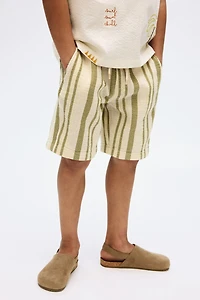 Cotton-Blend Shorts