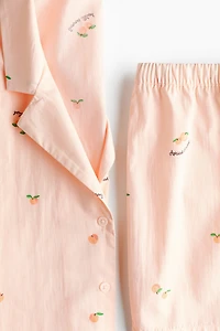 Pajama Shirt and Shorts