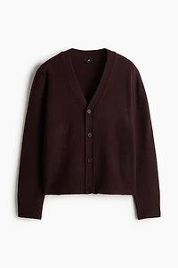 Regular-Fit Brushed Cardigan