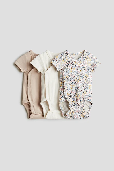 3-pack Wrapover Bodysuits