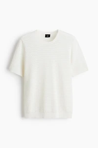 Slim-Fit Knit T-Shirt