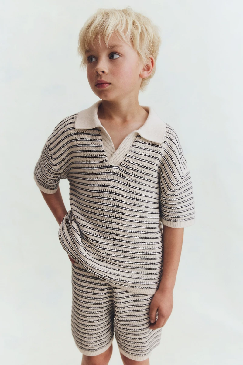 Ensemble 2 pièces en tricot de coton