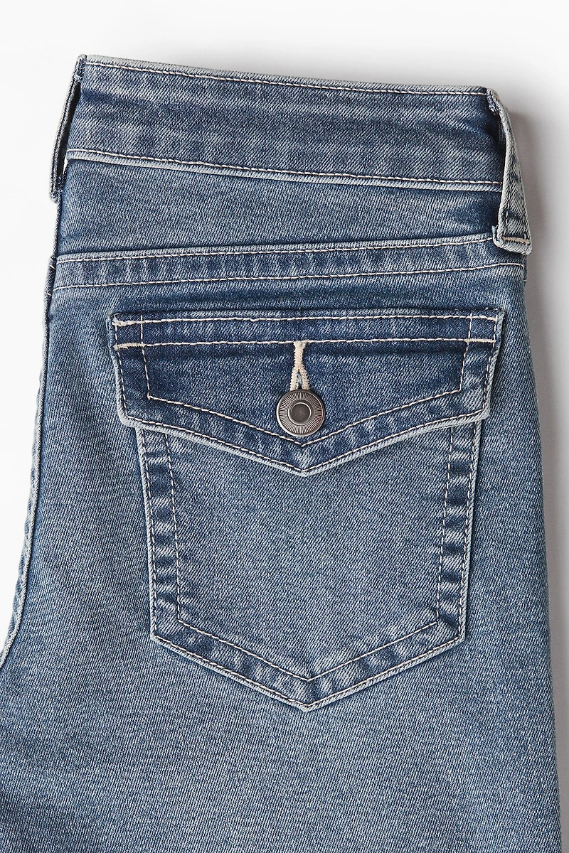 Flared Low Jeans