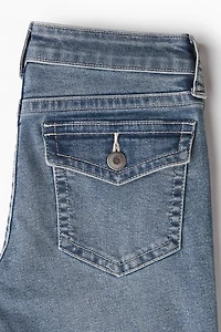 Flared Low Jeans