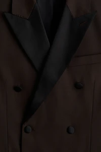 Regular-Fit Wool-Blend Tuxedo Jacket