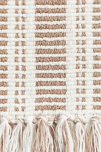 Cotton Bath Mat with Fringe