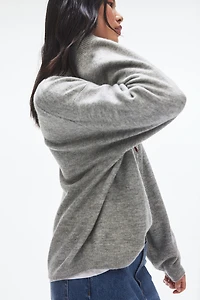 Motif-Detail Sweater