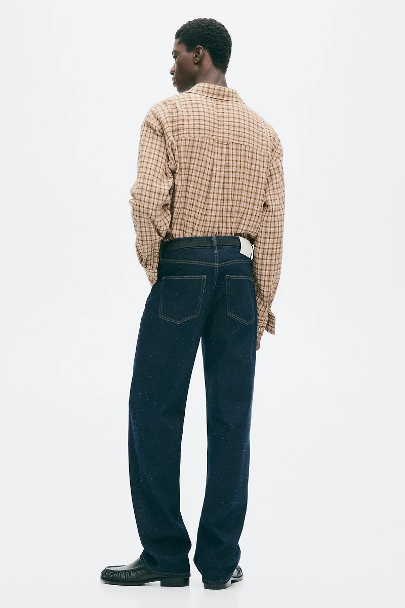 Relaxed-Fit Textured-Weave Shirt