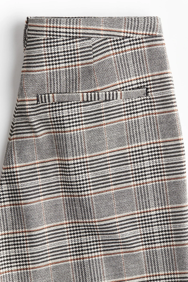 Pantalon habillé à jambes larges