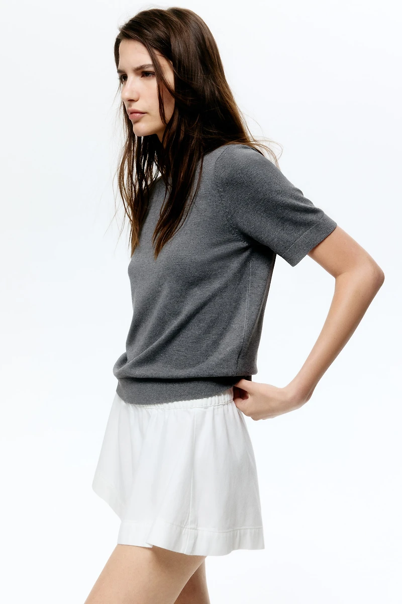 Fine-Knit Top